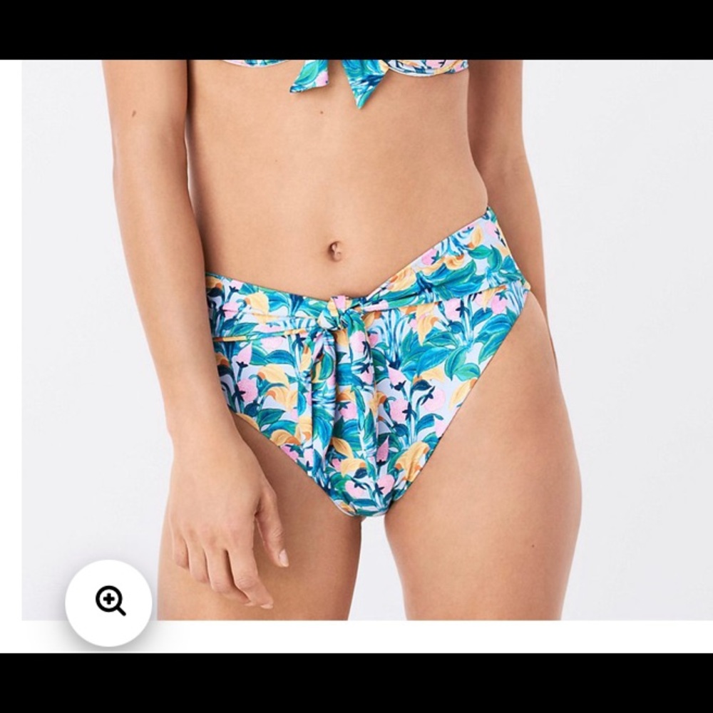 ONIA/DVF Anais tie bikini bottom size L